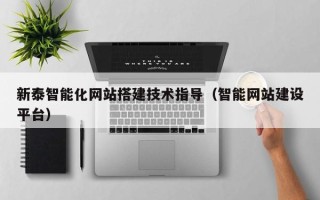郑州新泰智能化网站搭建技术指导（智能网站建设平台）